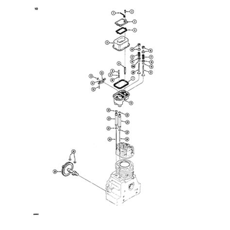 Skid steer push rod valves 